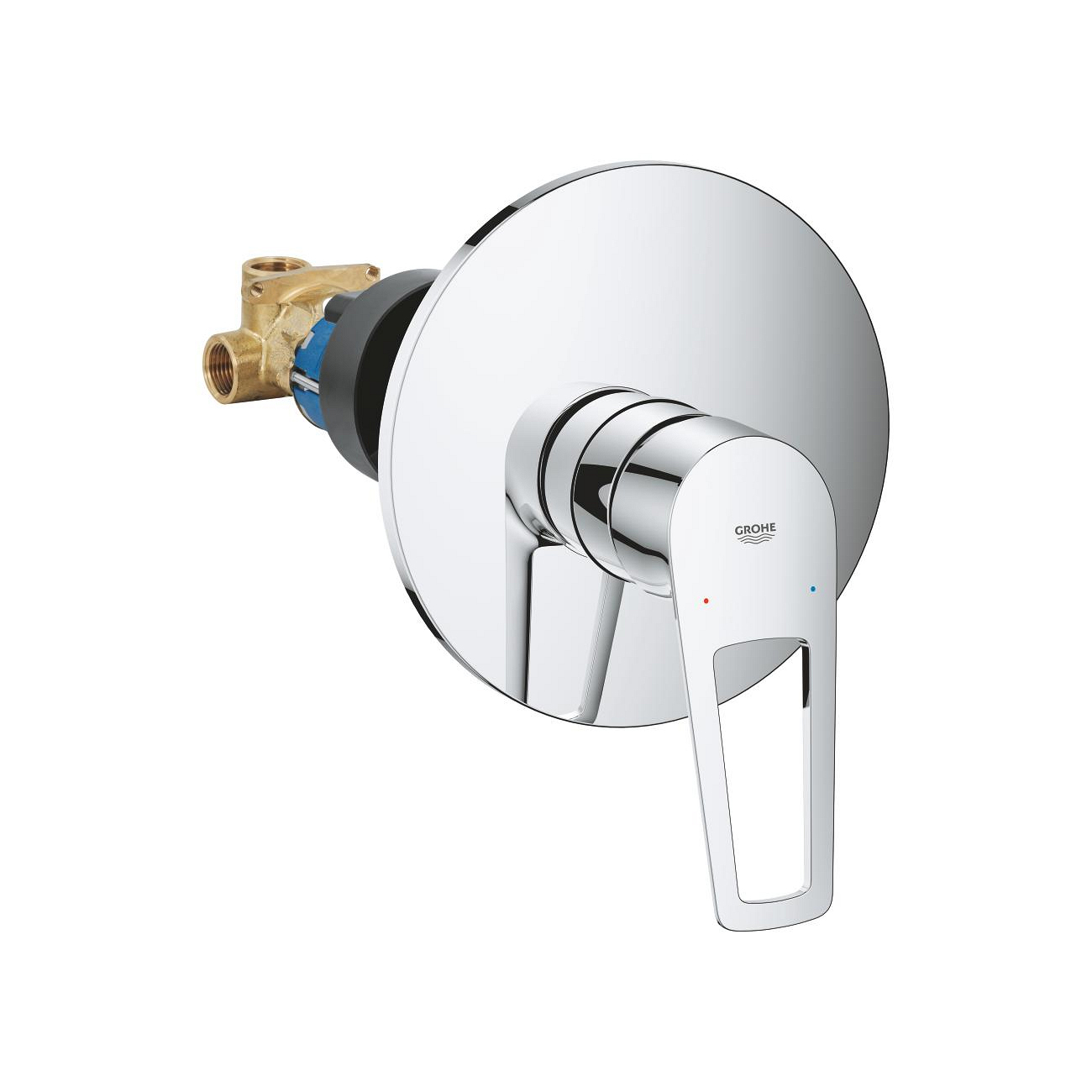 Grohe 29080001 BauLoop Смеситель для душа со встраеваемым механизмом — купить в Алматы